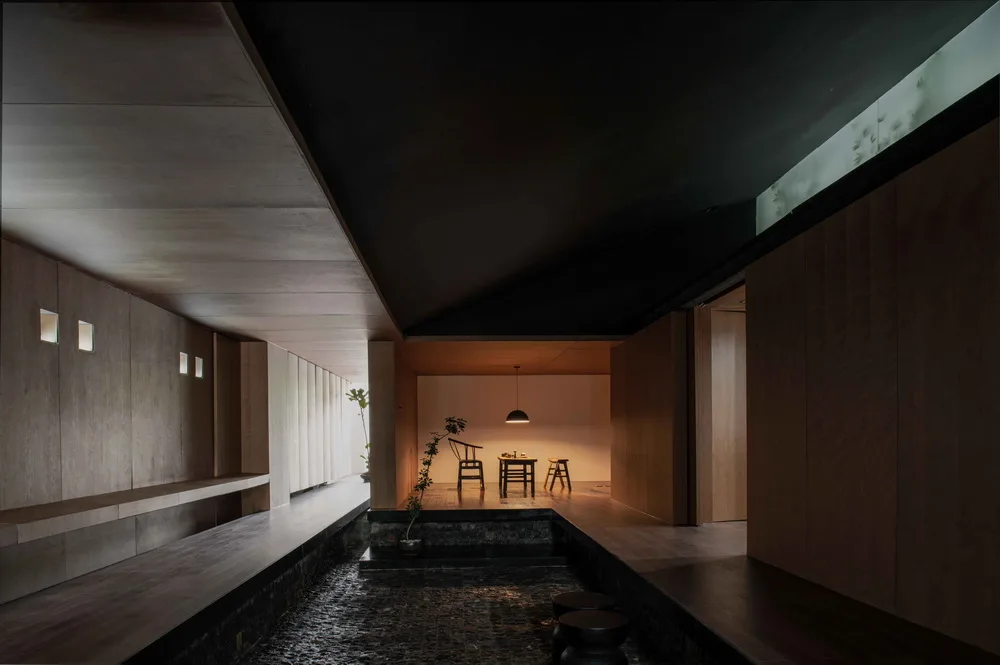 BIM建筑|婆娑里合院茶室 / 神奇建筑研究室王冲工作室
