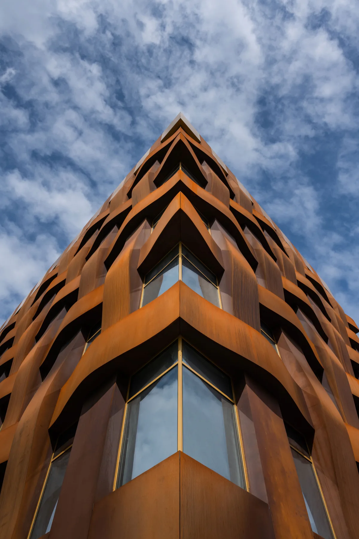 BIM建筑|Ferrum 1 办公大楼 / Tchoban Voss Architekten