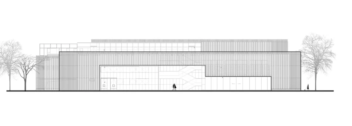 BIM建筑|美的禹洲·大河艺术馆/ PTA上海柏涛