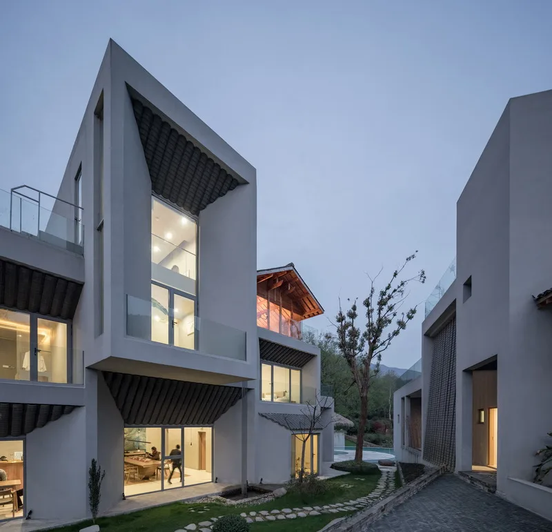 BIM建筑|山涧房 / 来建筑设计工作室