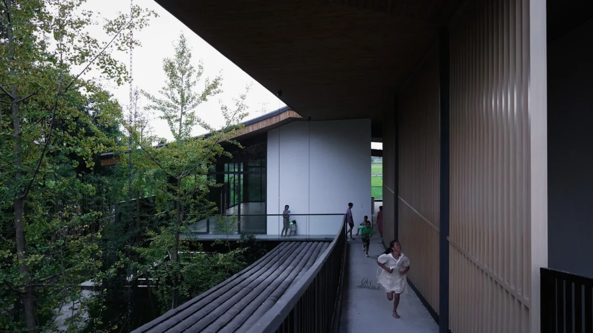 BIM建筑|最好的粮油在田间——耕田上的院子，村落中的乐园/小隐建筑事务所