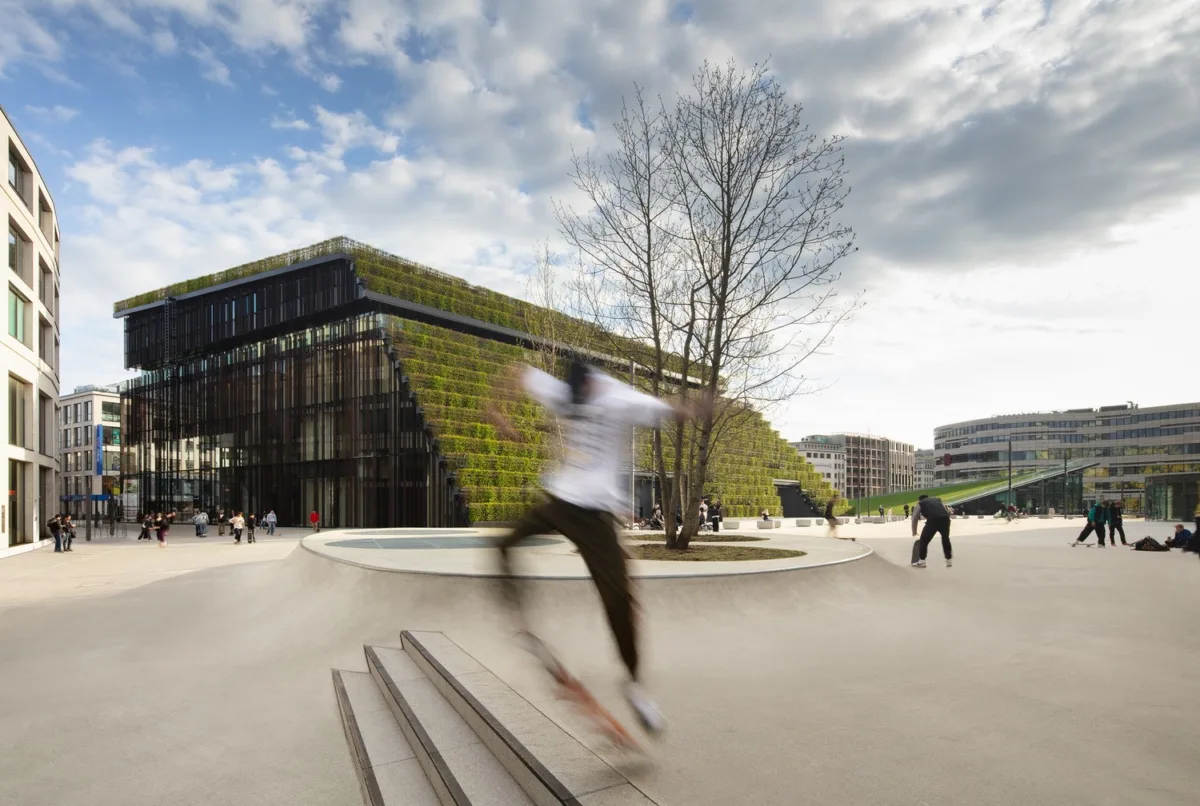 BIM建筑|欧洲最大的绿色立面建筑 Kö-BogenII 商业综合体 / ingenhoven architects