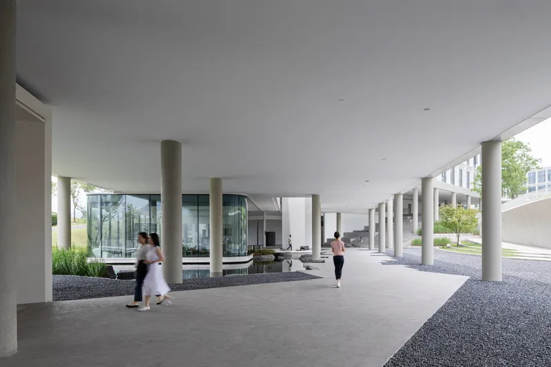 BIM建筑|顺势而为的空间赋形，浙江建德空港航空产学研基地/gad杰地设计
