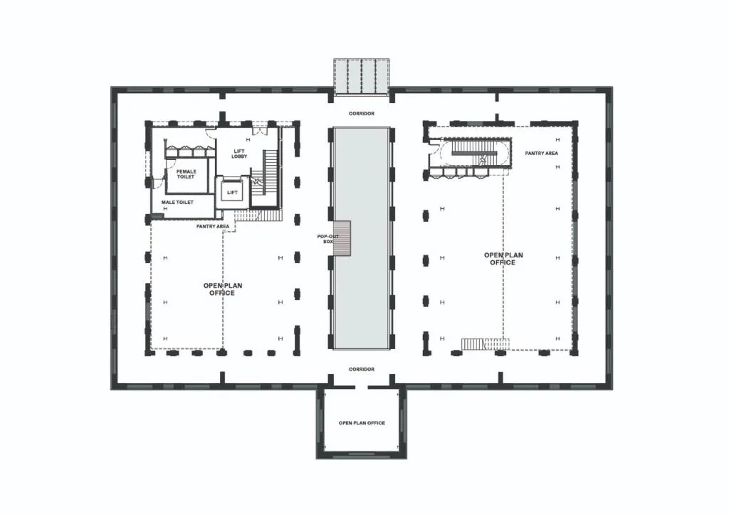 BIM建筑|从殖民建筑空壳中再生，Sentul 耐候钢办公楼 / O2 Design Atelier + YTL Land & Development