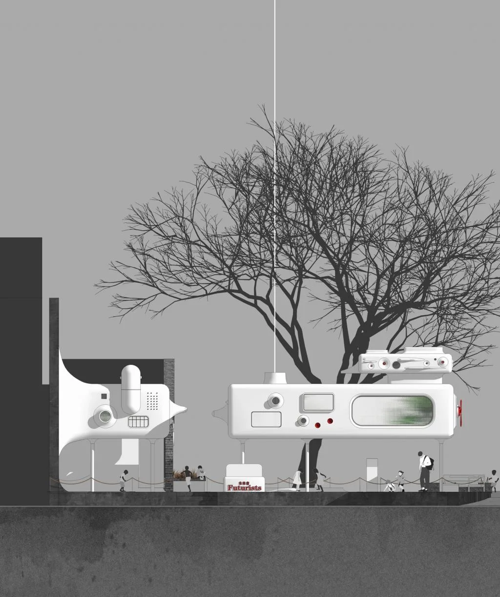 BIM建筑|建国门&未来者城市展厅—— 老城墙下的新故事 / DIKA新作
