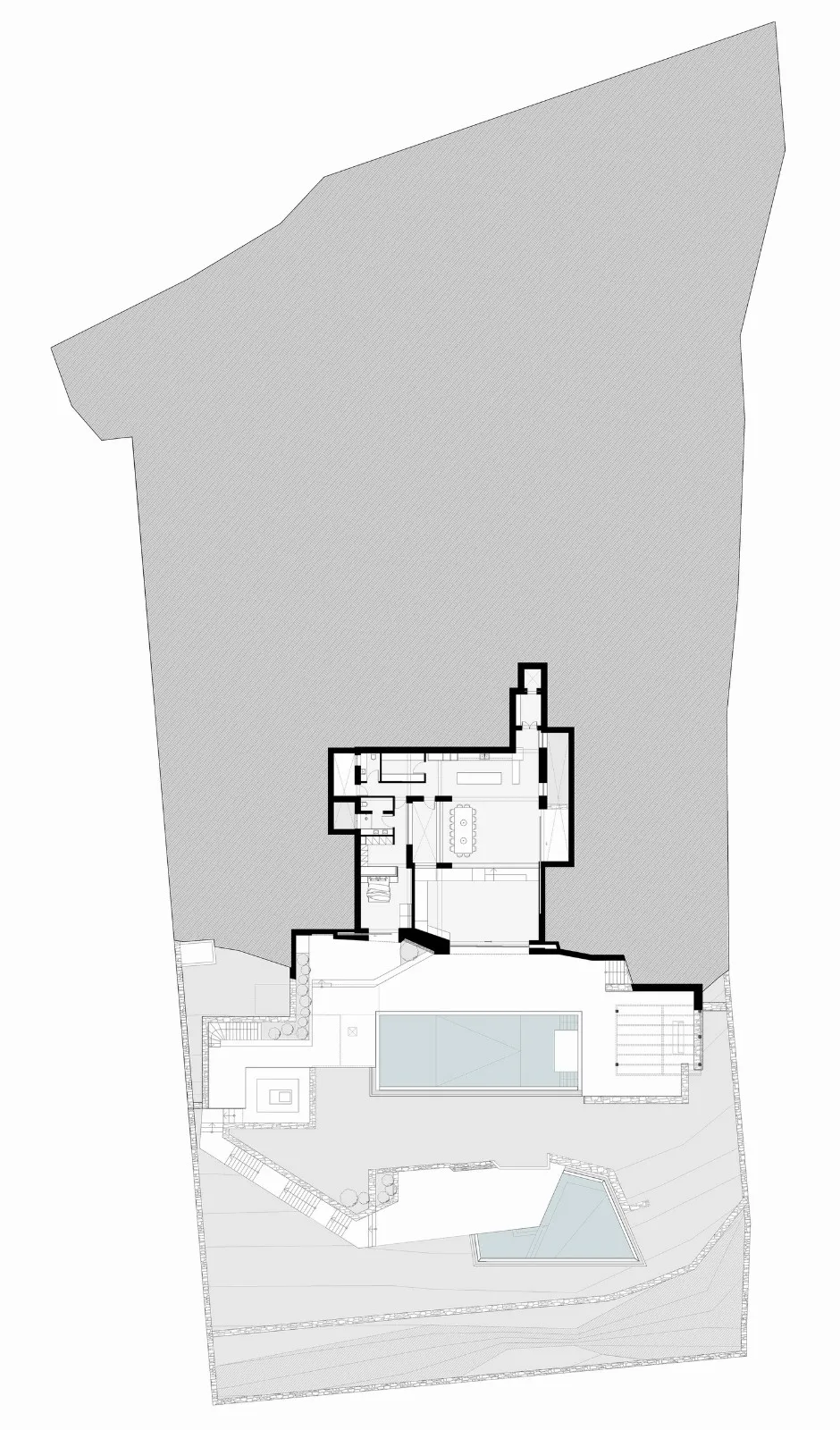 BIM建筑|安提帕洛斯岛的地下私人别墅 / Tsolakis Architects