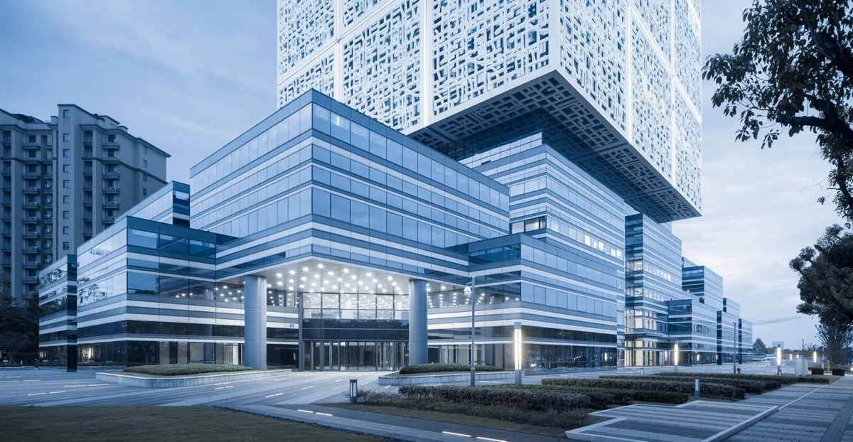 BIM建筑|“能量魔方” 萧山科技城创业谷 / 浙江大学建筑设计研究院有限公司
