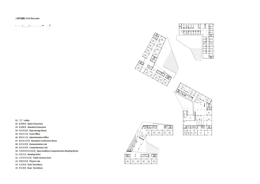 BIM建筑|北京人大附中航天城学校 / 北京市建筑设计研究院