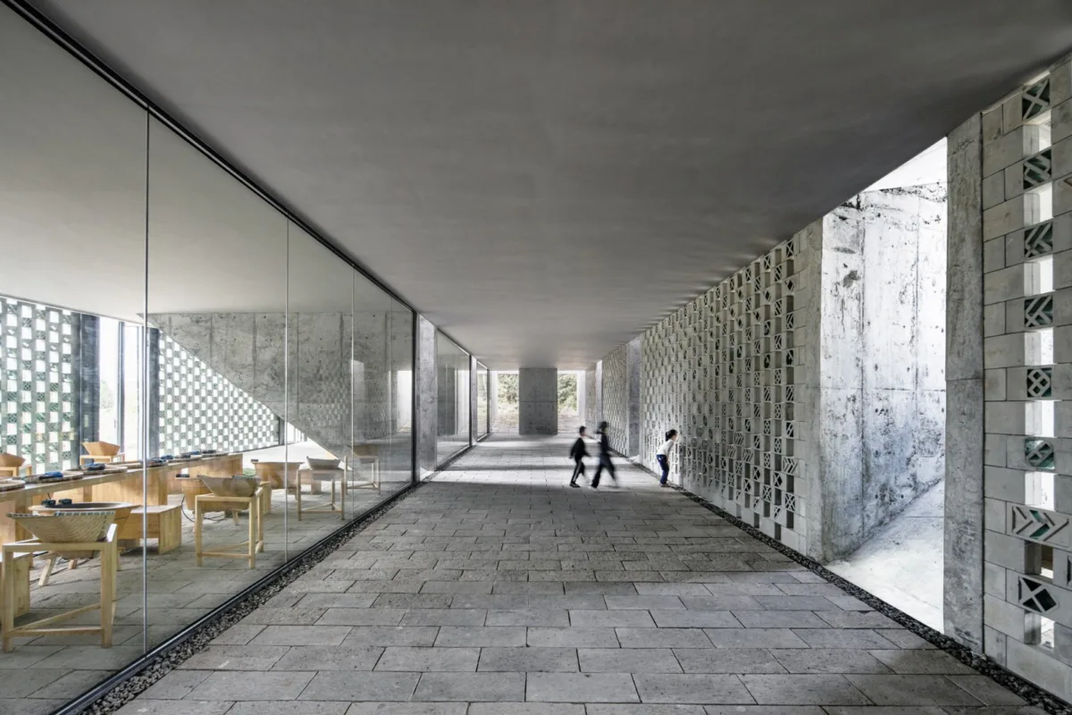 BIM建筑|景宁惠明茶工坊/ DnA_Design and Architecture