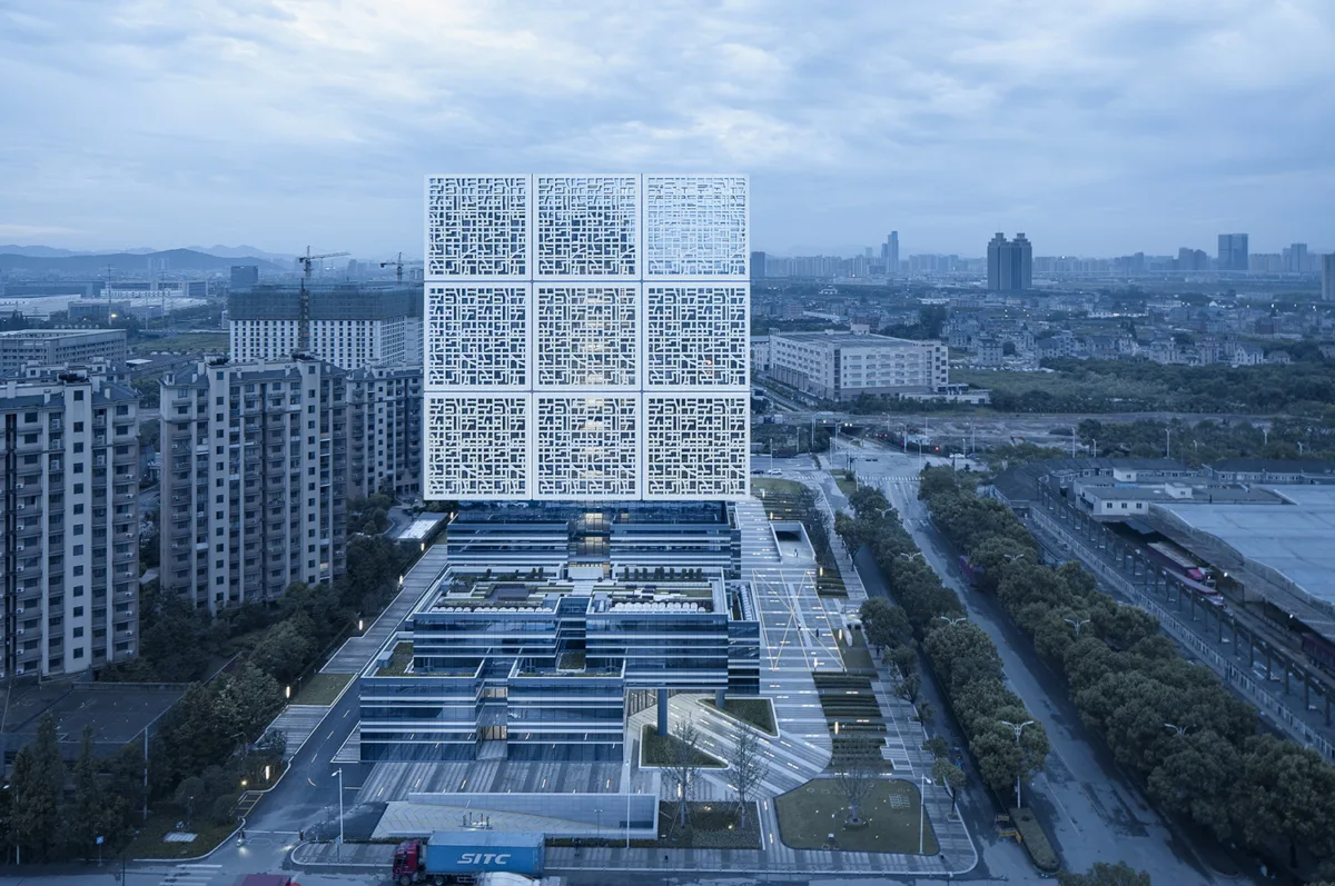 BIM建筑|“能量魔方” 萧山科技城创业谷 / 浙江大学建筑设计研究院有限公司