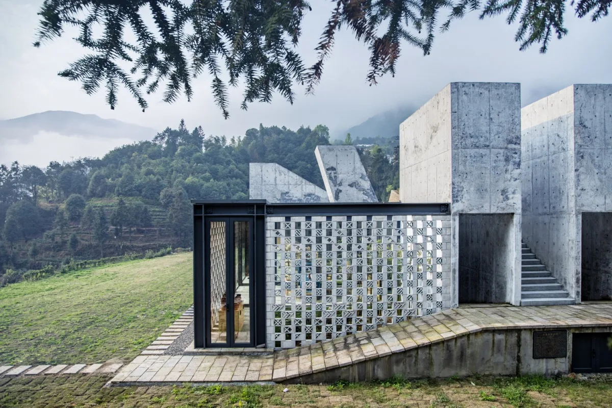 BIM建筑|景宁惠明茶工坊/ DnA_Design and Architecture
