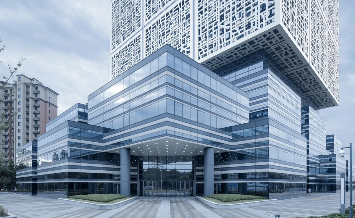 BIM建筑|“能量魔方” 萧山科技城创业谷 / 浙江大学建筑设计研究院有限公司