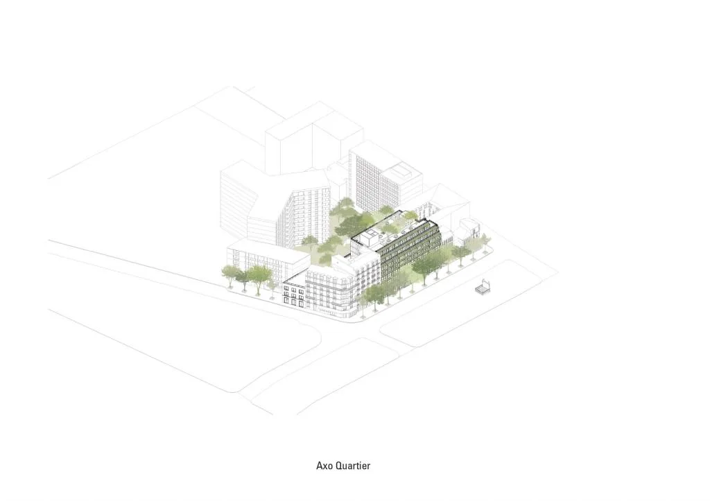 BIM建筑|未来城市缩影：M大楼 / Triptyque Architecture