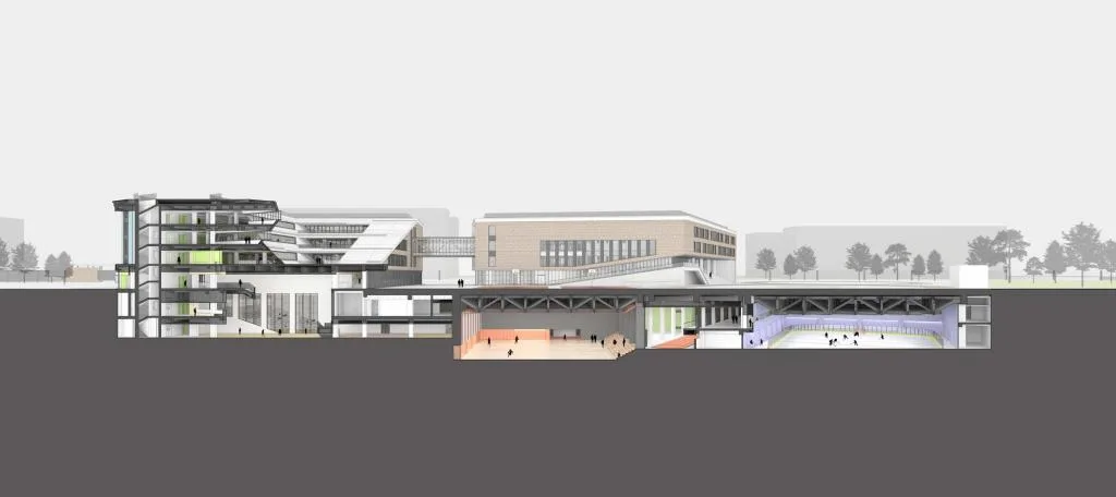 BIM建筑|北京人大附中航天城学校 / 北京市建筑设计研究院