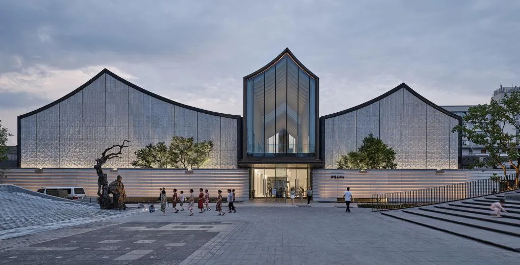 BIM建筑|徐渭艺术馆+青藤广场 / 浙江大学建筑设计研究院 ACRC
