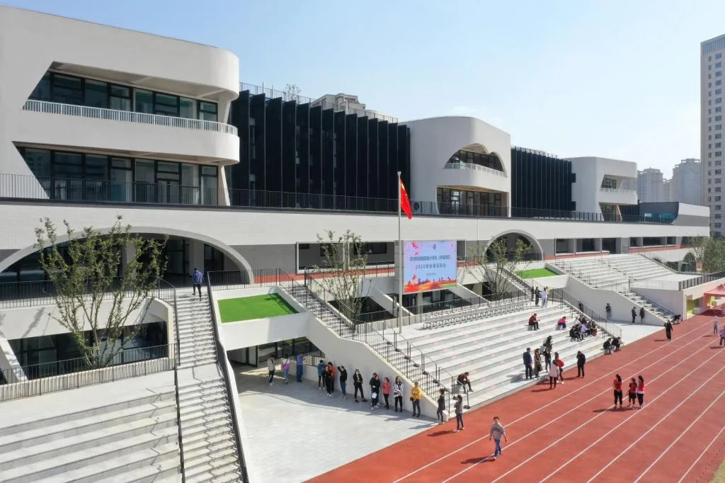 BIM建筑|苏州科技城天佑实验小学及幼儿园 / BAU