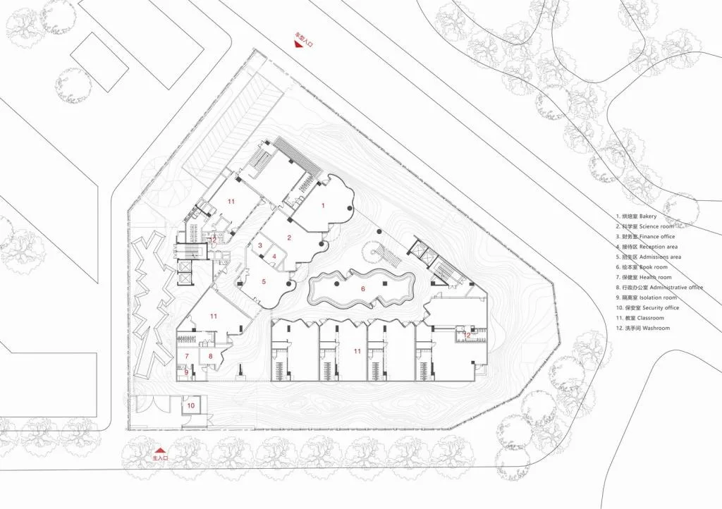 BIM建筑|KING’S KINDERGARTEN 金生幼儿园 / GROUNDWORK元新建城