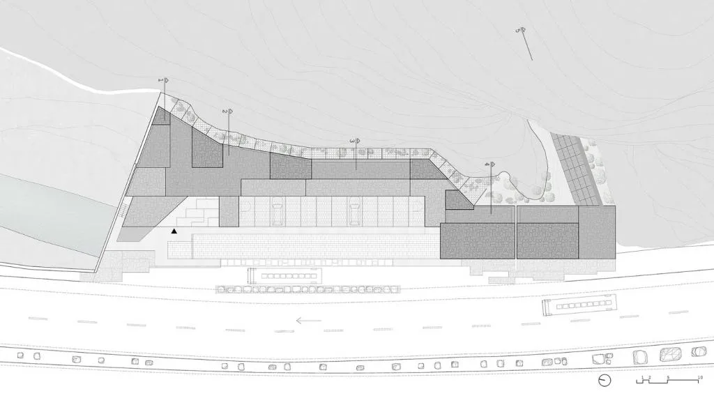BIM建筑|隐蔽式建构，宗古尔达克洞穴游客中心 / Yalin Architectural Design