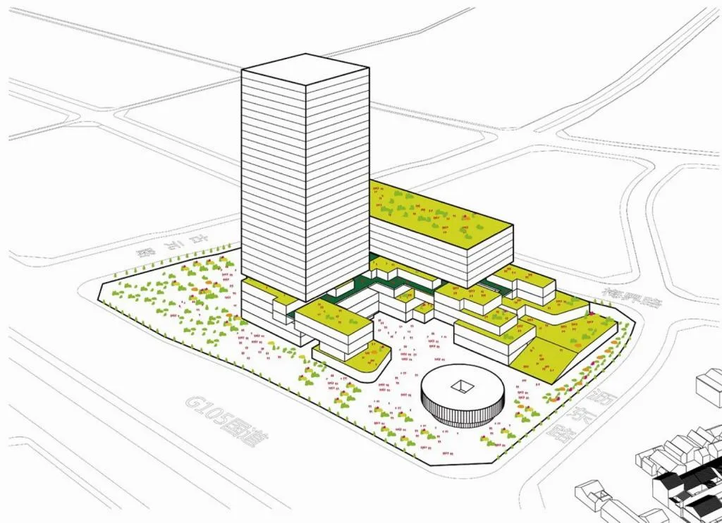 BIM建筑|珠海格力三溪科创小镇首期建设项目设计 / 深圳市建筑设计研究总院有限公司