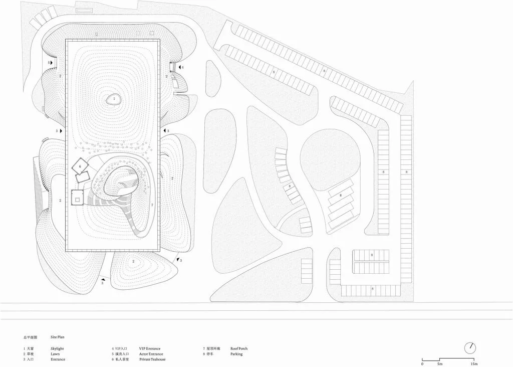 BIM建筑|杨丽萍表演艺术中心 / 朱锫建筑事务所