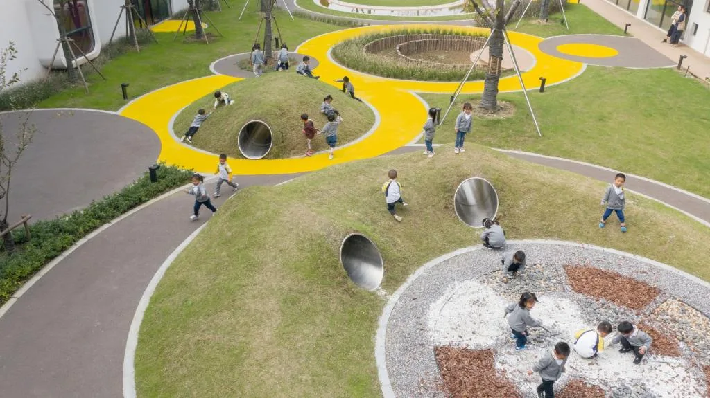 BIM建筑|苏州科技城天佑实验小学及幼儿园 / BAU