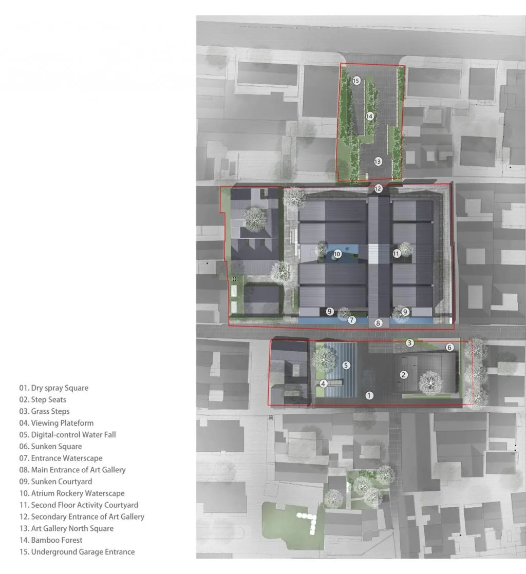 BIM建筑|徐渭艺术馆+青藤广场 / 浙江大学建筑设计研究院 ACRC