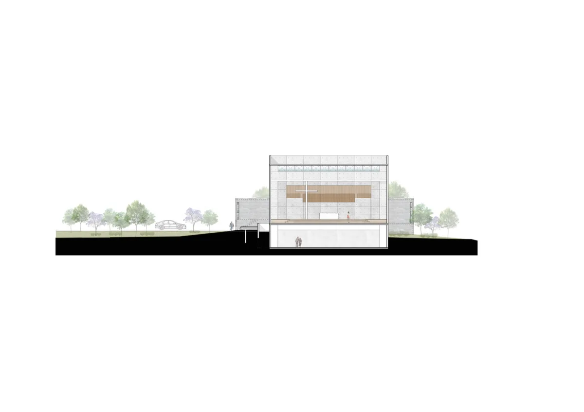 BIM建筑|新火典礼教堂 / WRKSHP arquitectura | urbanismo