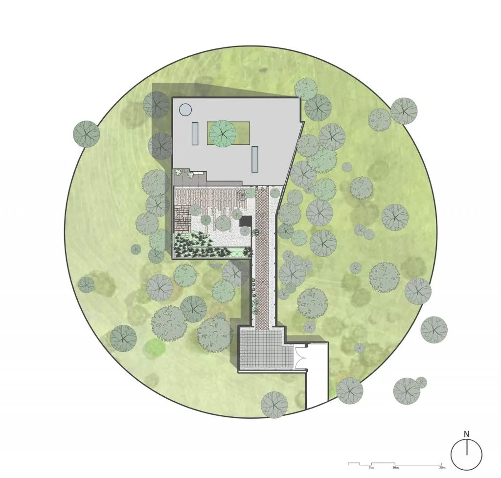 BIM建筑|坐落于北京郊野公园里的低碳友好型设计师工作室-东风3号院 / 中德行建筑设计
