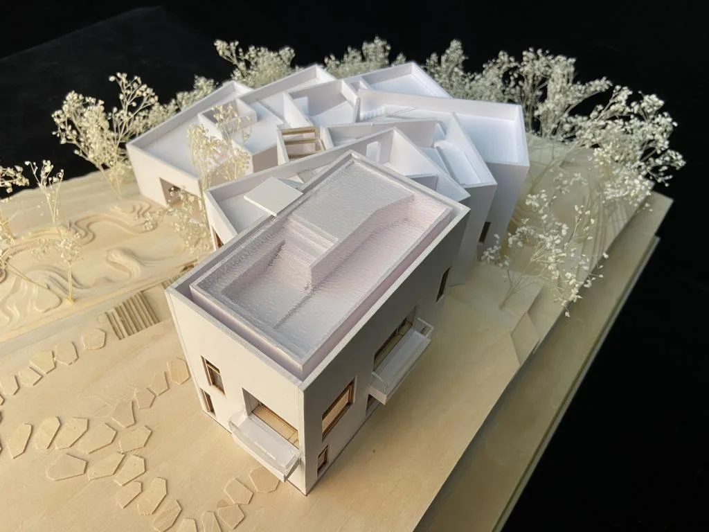 BIM建筑|高山流水 松林里的红色石屋 / 素建筑设计事务所