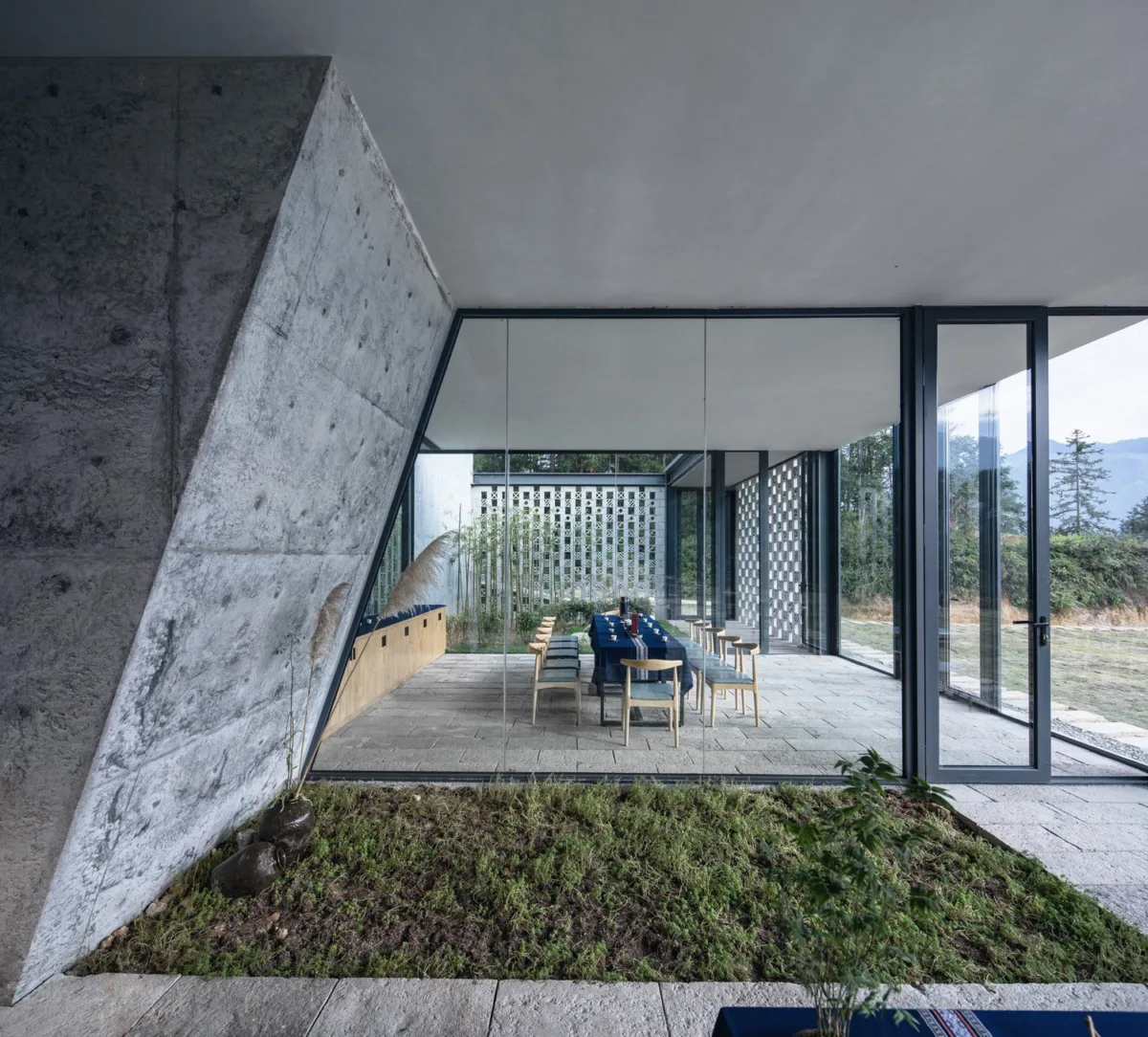 BIM建筑|景宁惠明茶工坊/ DnA_Design and Architecture