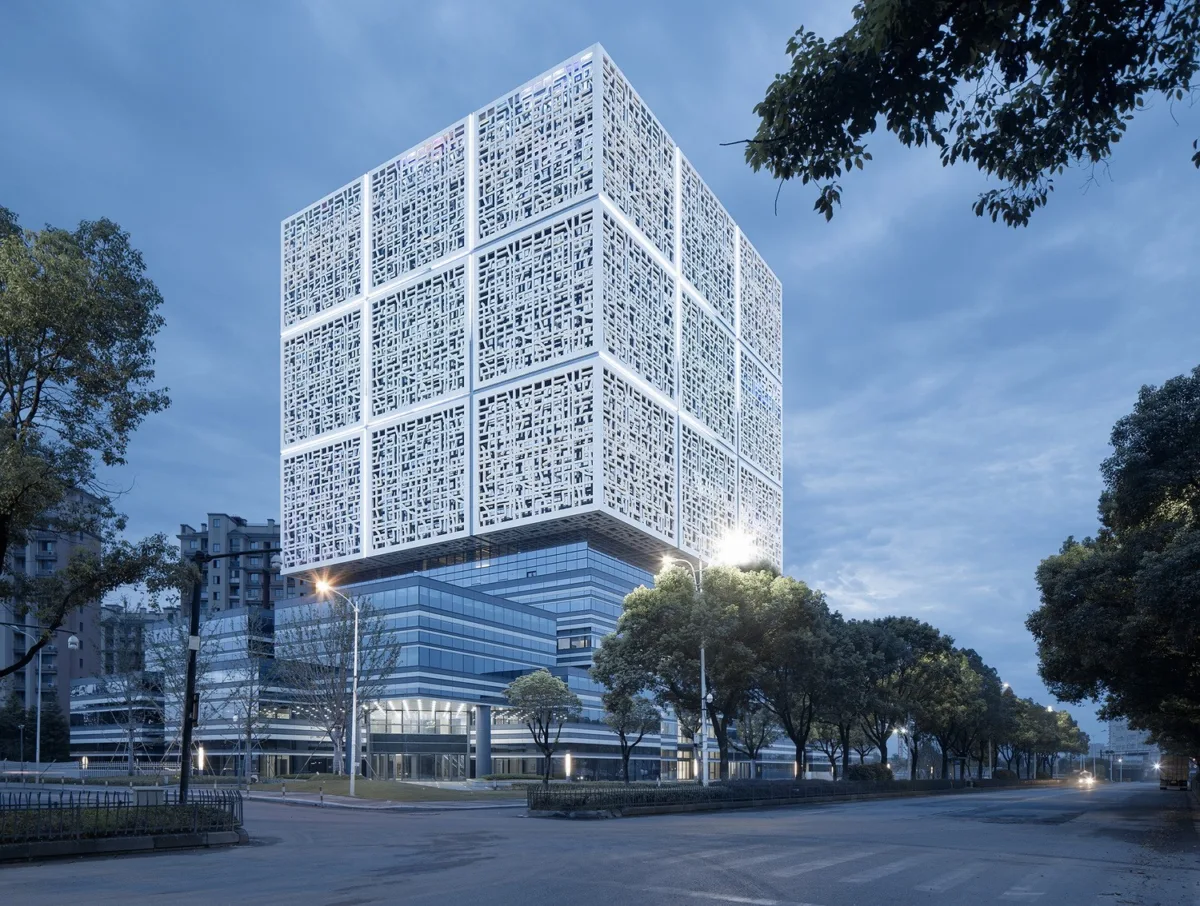BIM建筑|“能量魔方” 萧山科技城创业谷 / 浙江大学建筑设计研究院有限公司