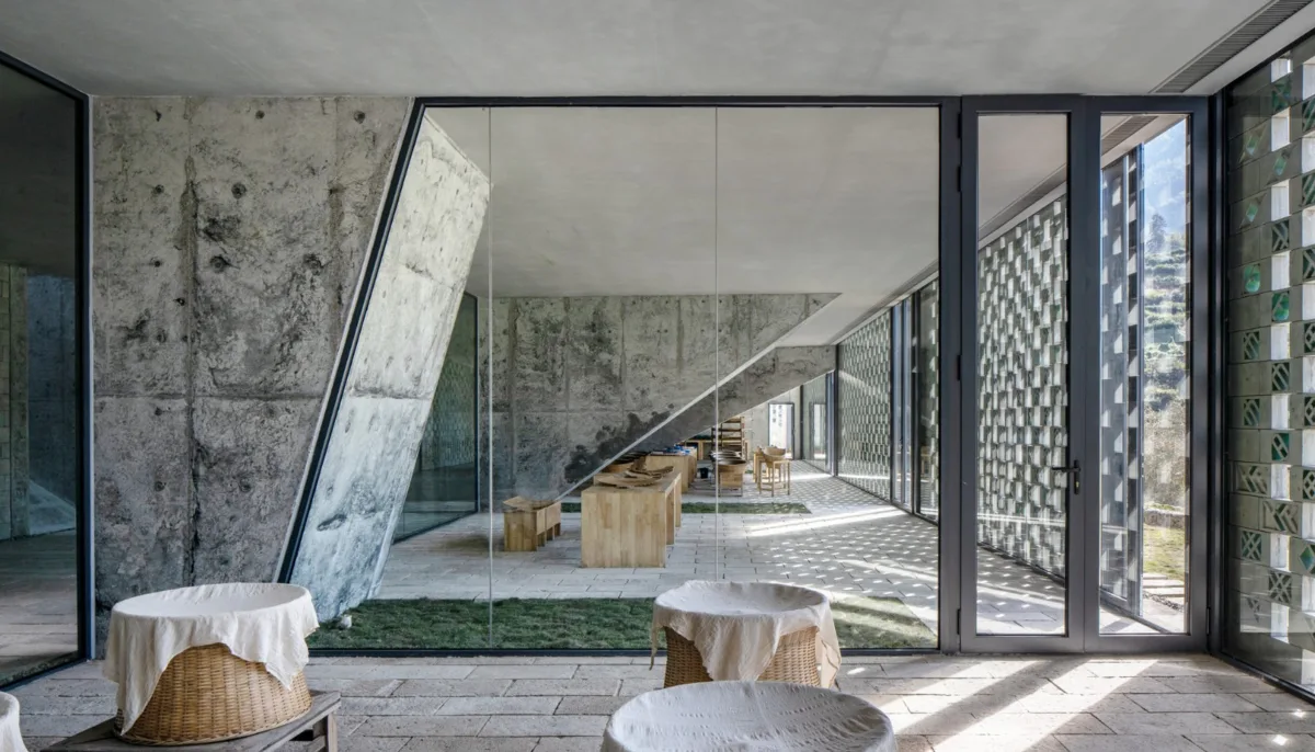 BIM建筑|景宁惠明茶工坊/ DnA_Design and Architecture