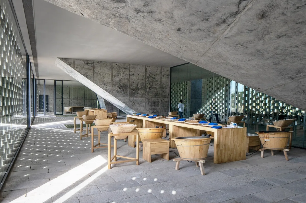 BIM建筑|景宁惠明茶工坊/ DnA_Design and Architecture
