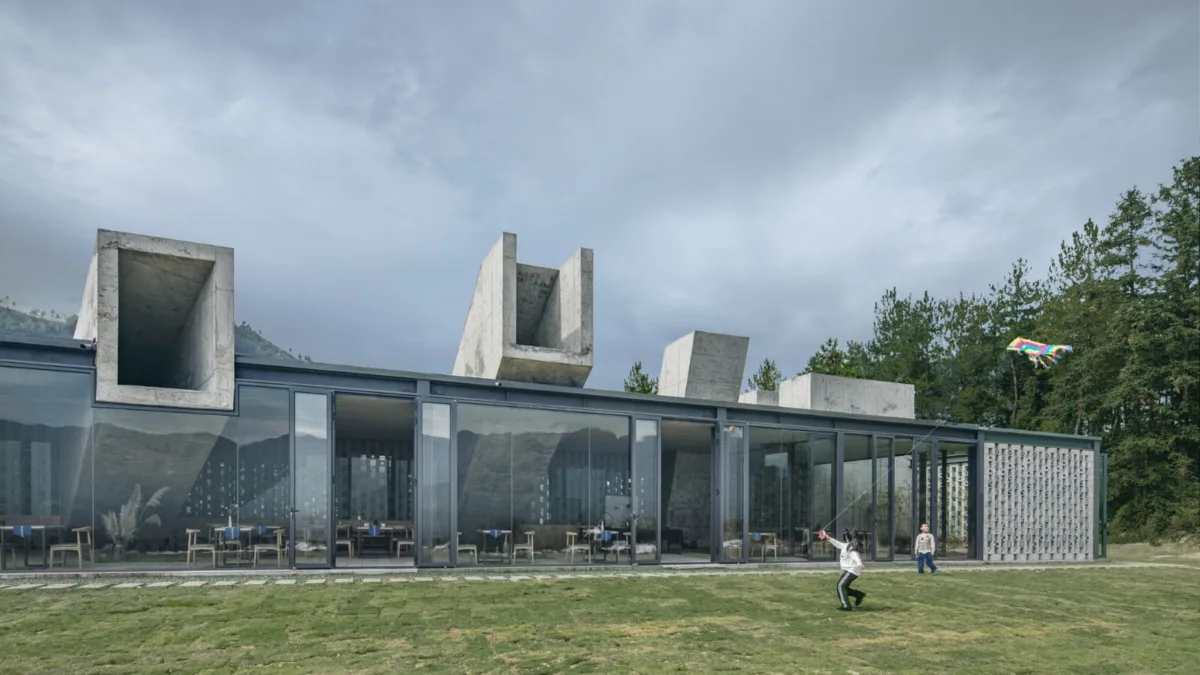 BIM建筑|景宁惠明茶工坊/ DnA_Design and Architecture