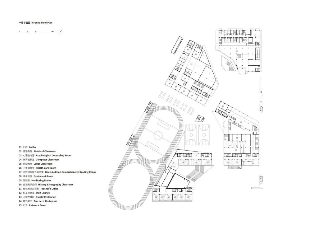 BIM建筑|北京人大附中航天城学校 / 北京市建筑设计研究院