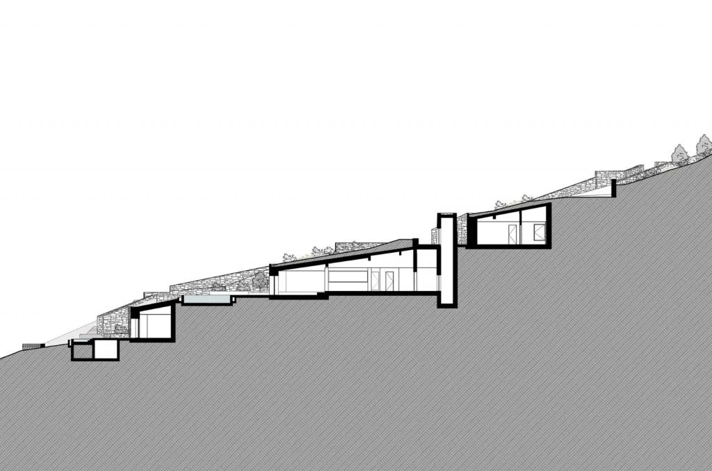BIM建筑|安提帕洛斯岛的地下私人别墅 / Tsolakis Architects
