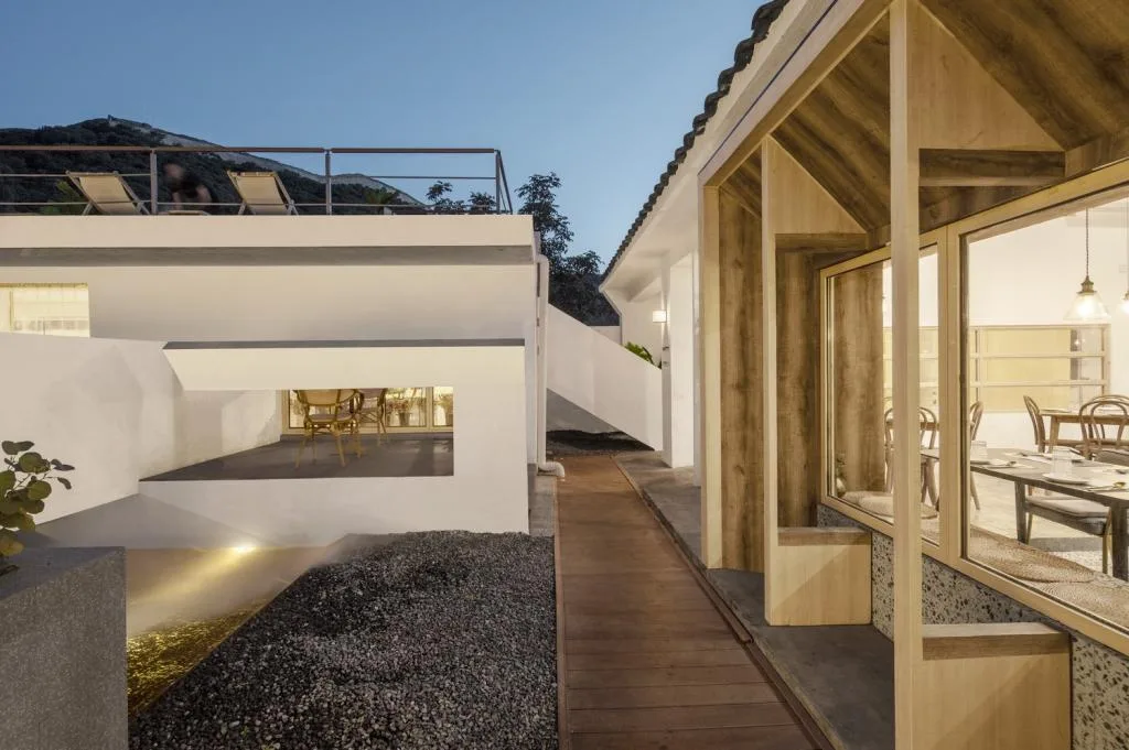 BIM建筑|右蔦乡村庭院餐厅,延庆 / 阿穆隆设计工作室