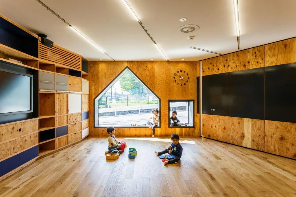 BIM建筑|MK-S 幼儿园：大人的大建筑，小孩的小房子 / 日比野建筑事务所 + Youji no Shiro