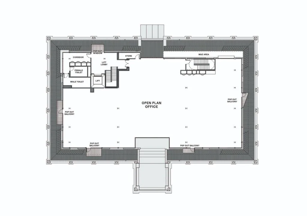BIM建筑|从殖民建筑空壳中再生，Sentul 耐候钢办公楼 / O2 Design Atelier + YTL Land & Development