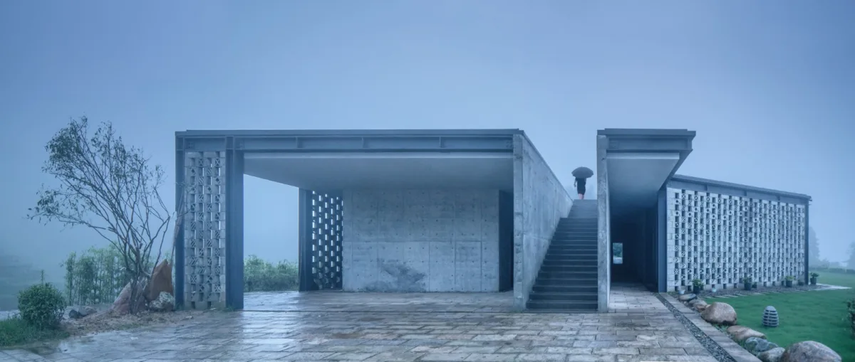 BIM建筑|景宁惠明茶工坊/ DnA_Design and Architecture
