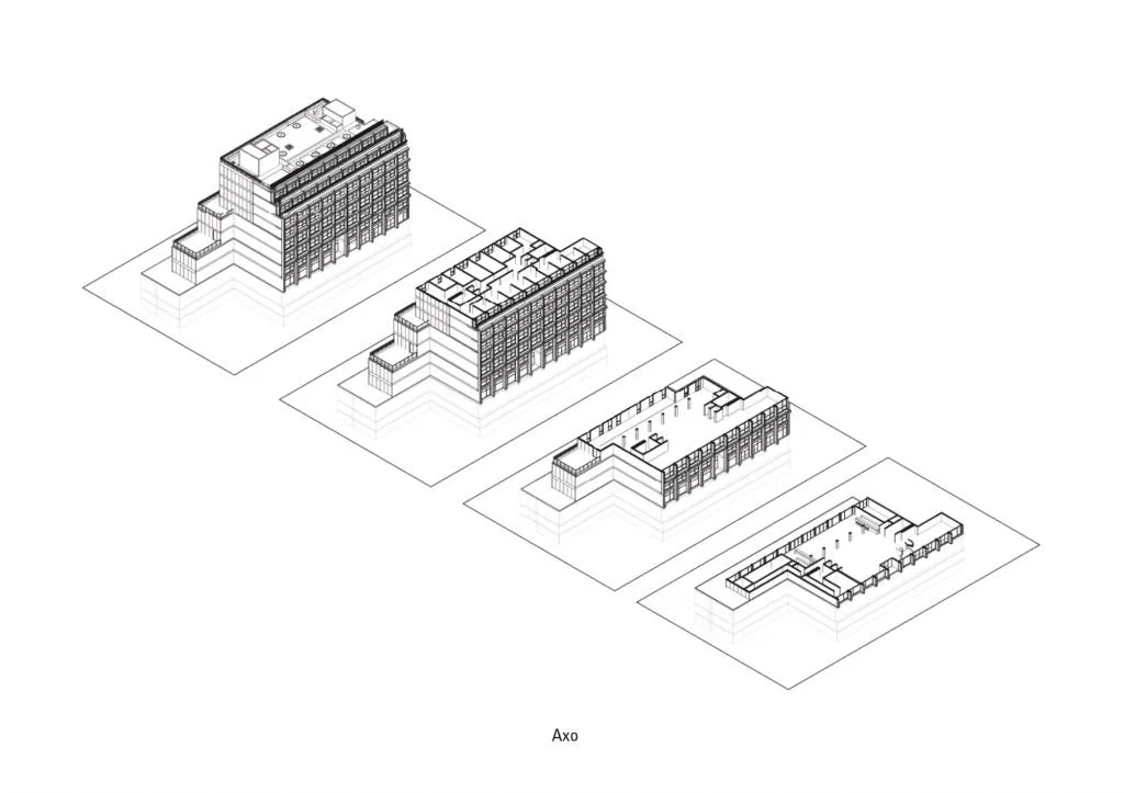 BIM建筑|未来城市缩影：M大楼 / Triptyque Architecture