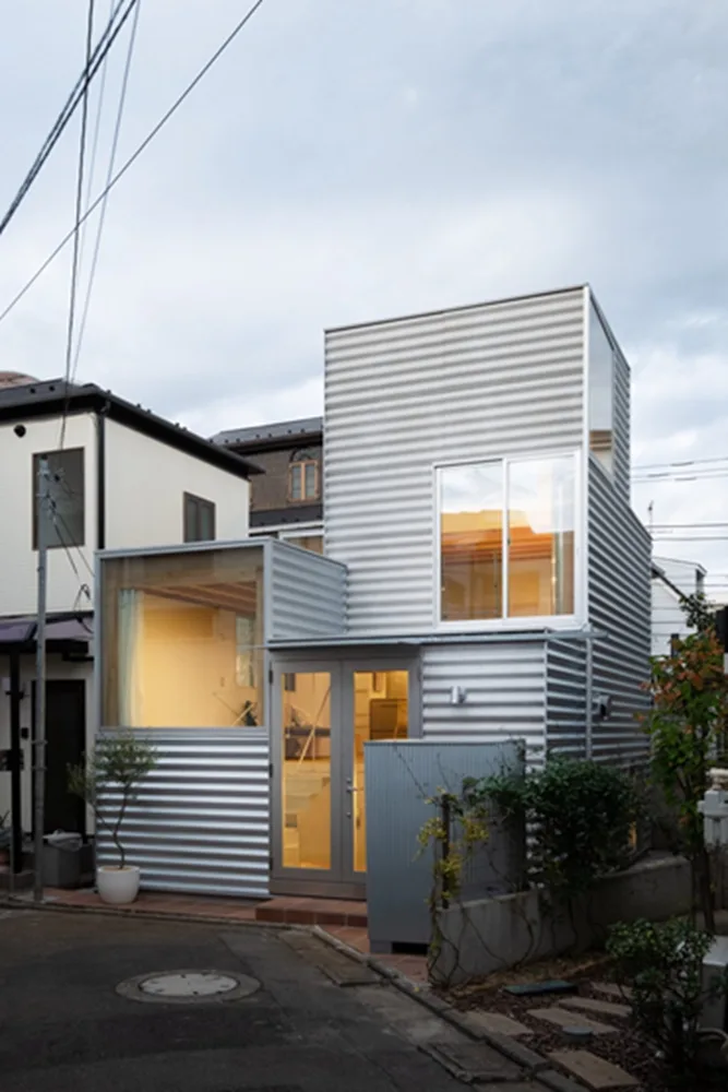 BIM建筑|畦森工作室在东京的“小地块”上建造房屋