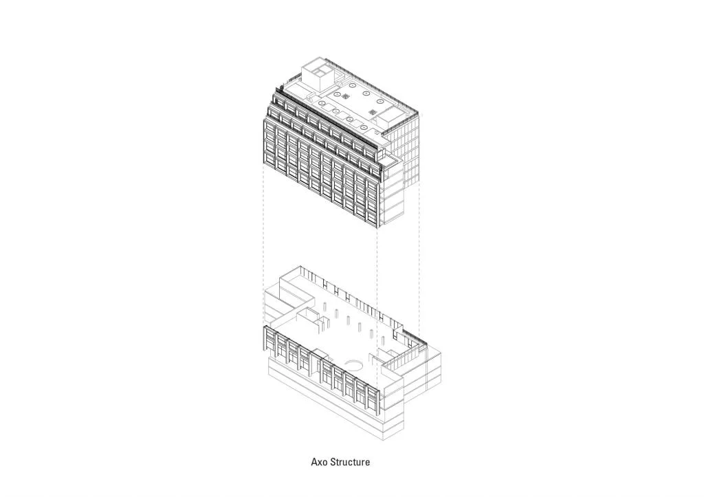 BIM建筑|未来城市缩影：M大楼 / Triptyque Architecture