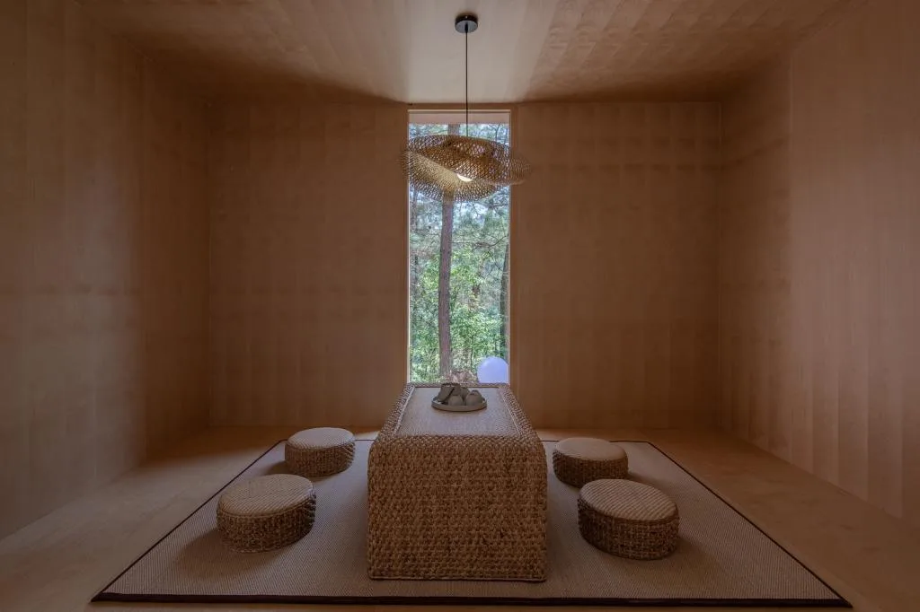 BIM建筑|高山流水 松林里的红色石屋 / 素建筑设计事务所