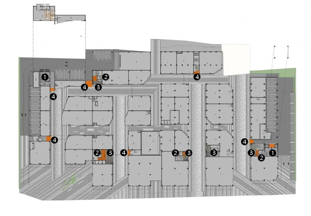 BIM建筑|打开脑洞、创意回路——8号桥沈半路文创办公园区改造 / 予舍予筑