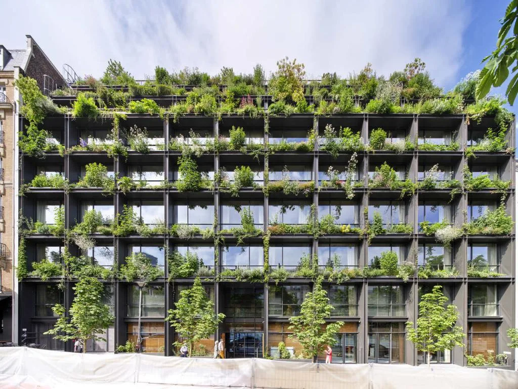 BIM建筑|未来城市缩影：M大楼 / Triptyque Architecture