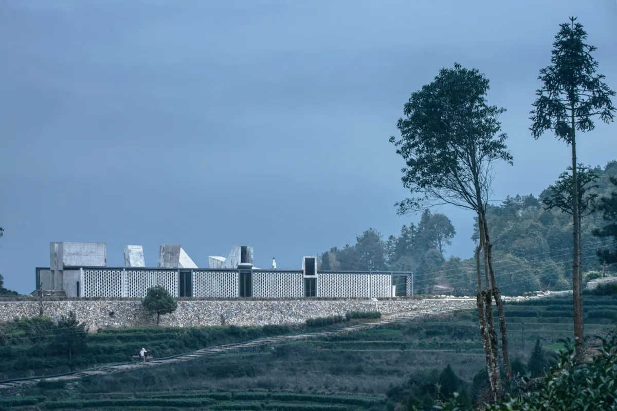 BIM建筑|景宁惠明茶工坊/ DnA_Design and Architecture