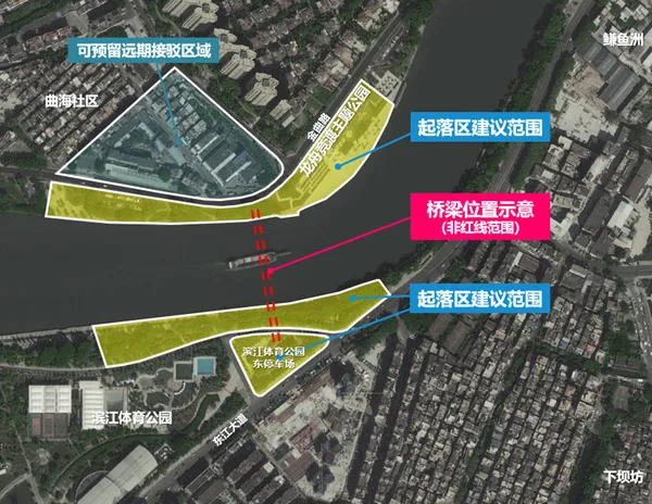 BIM建筑|三江六岸迎宾慢行桥概念方案设计国际咨询正式公告