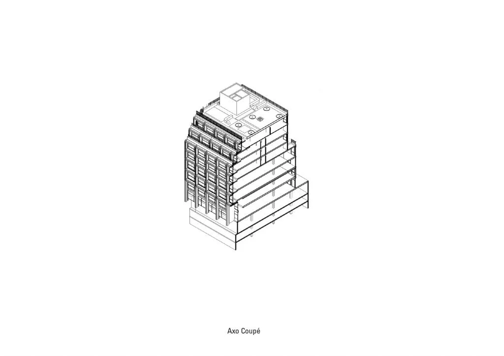 BIM建筑|未来城市缩影：M大楼 / Triptyque Architecture