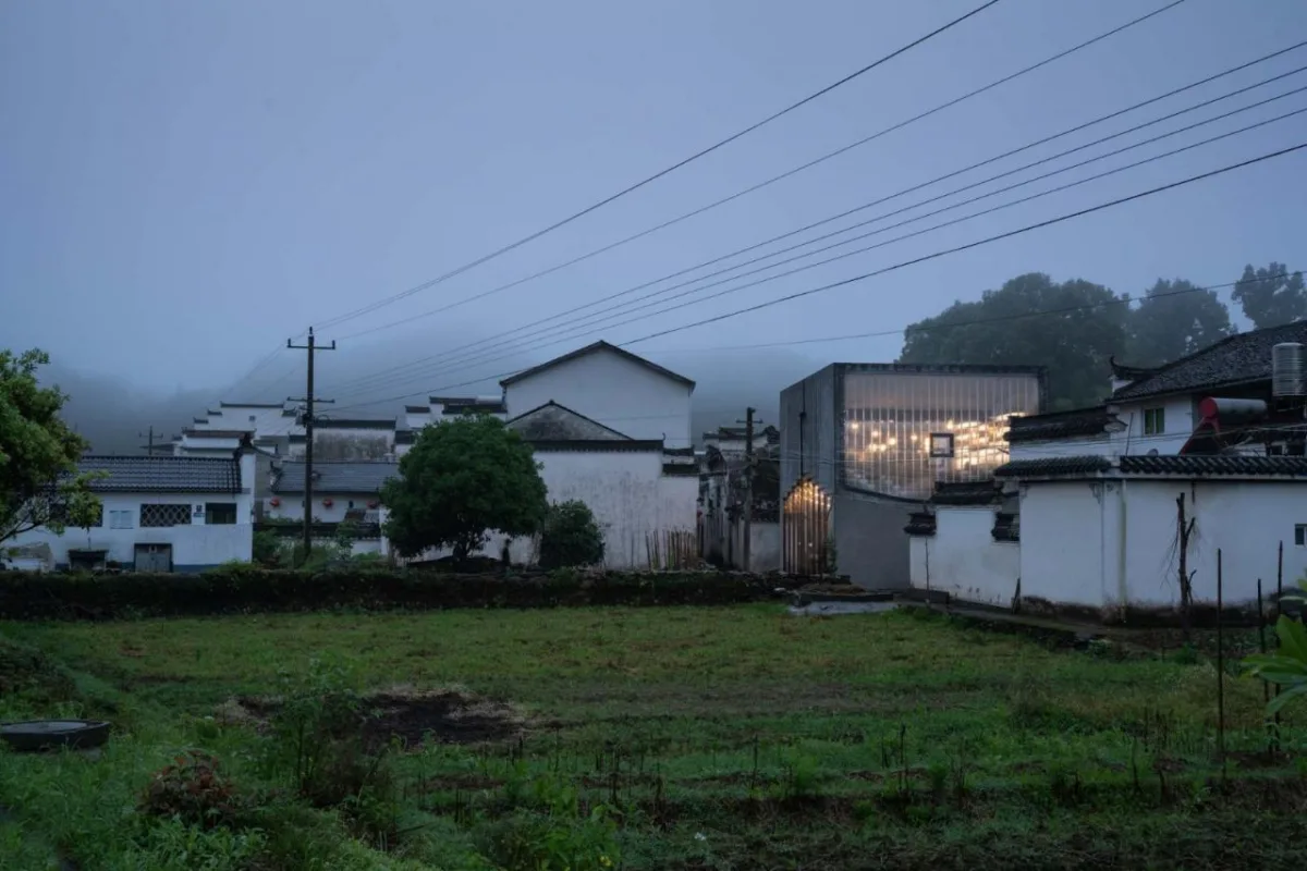 BIM建筑|桥廊：上海三联书店·黄山桃源店 / 来建筑设计工作室